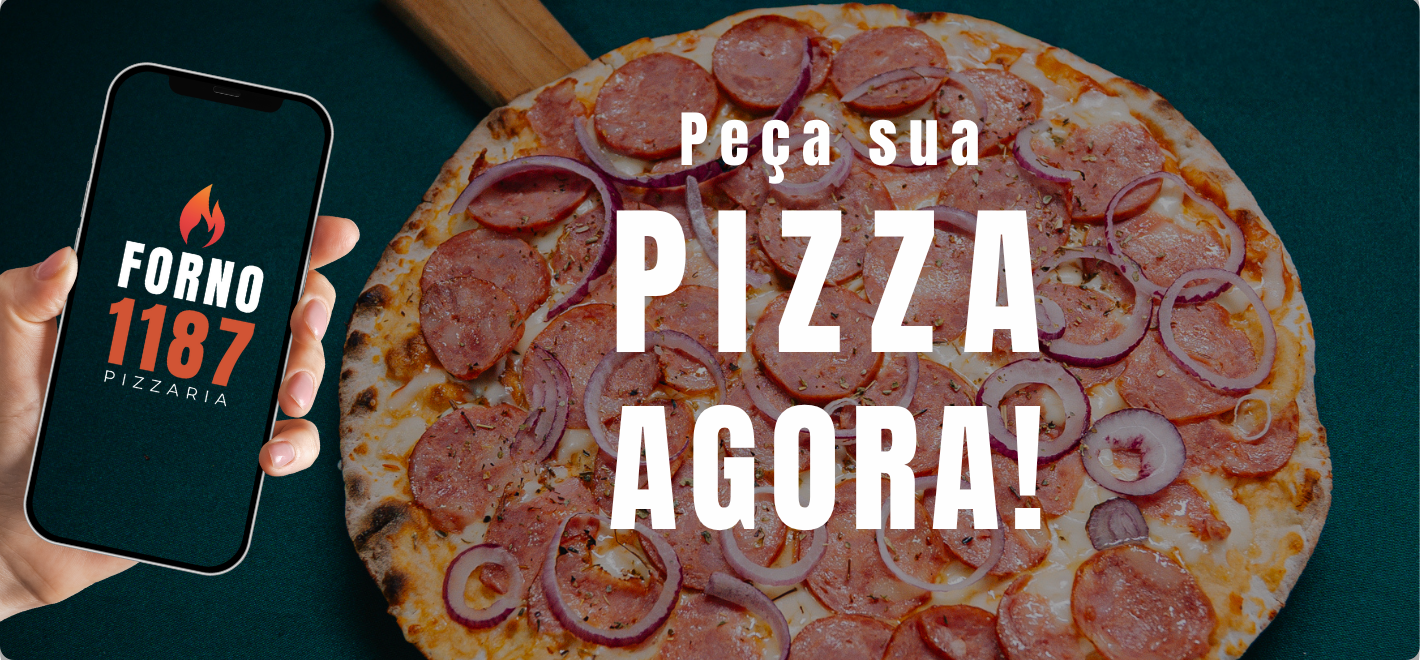 Peça sua pizza agora!